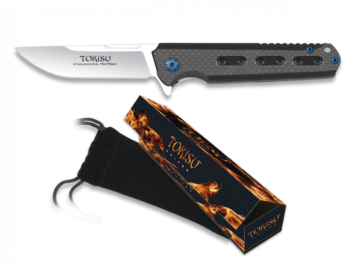 Σουγιάς Tokisu Pocket Knife. Carbon Fiber. 8.6 18594 | www.lightgear.gr