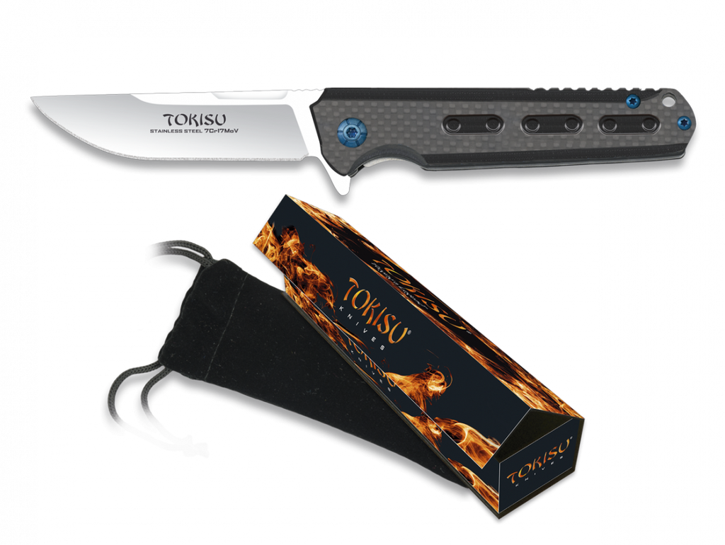 Σουγιάς Tokisu Pocket Knife. Carbon Fiber. 8.6 18594 | www.lightgear.gr