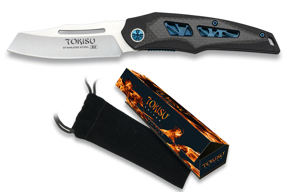 Σουγιάς Tokisu Penknife. D2 Steel/CNC Bearings 18714 | www.lightgear.gr