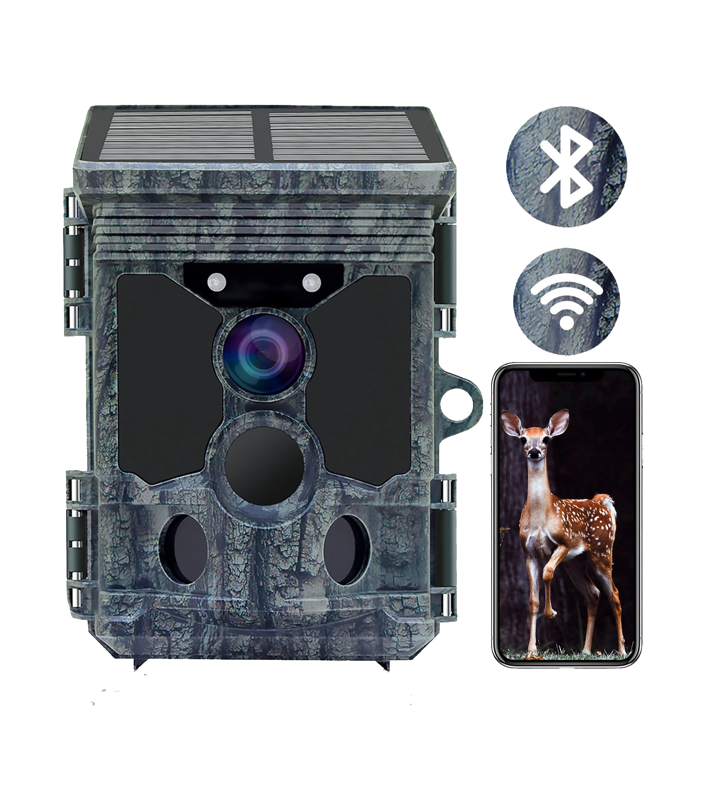 Camouflage Trail Camera EZ-Solar Wifi | www.lightgear.gr