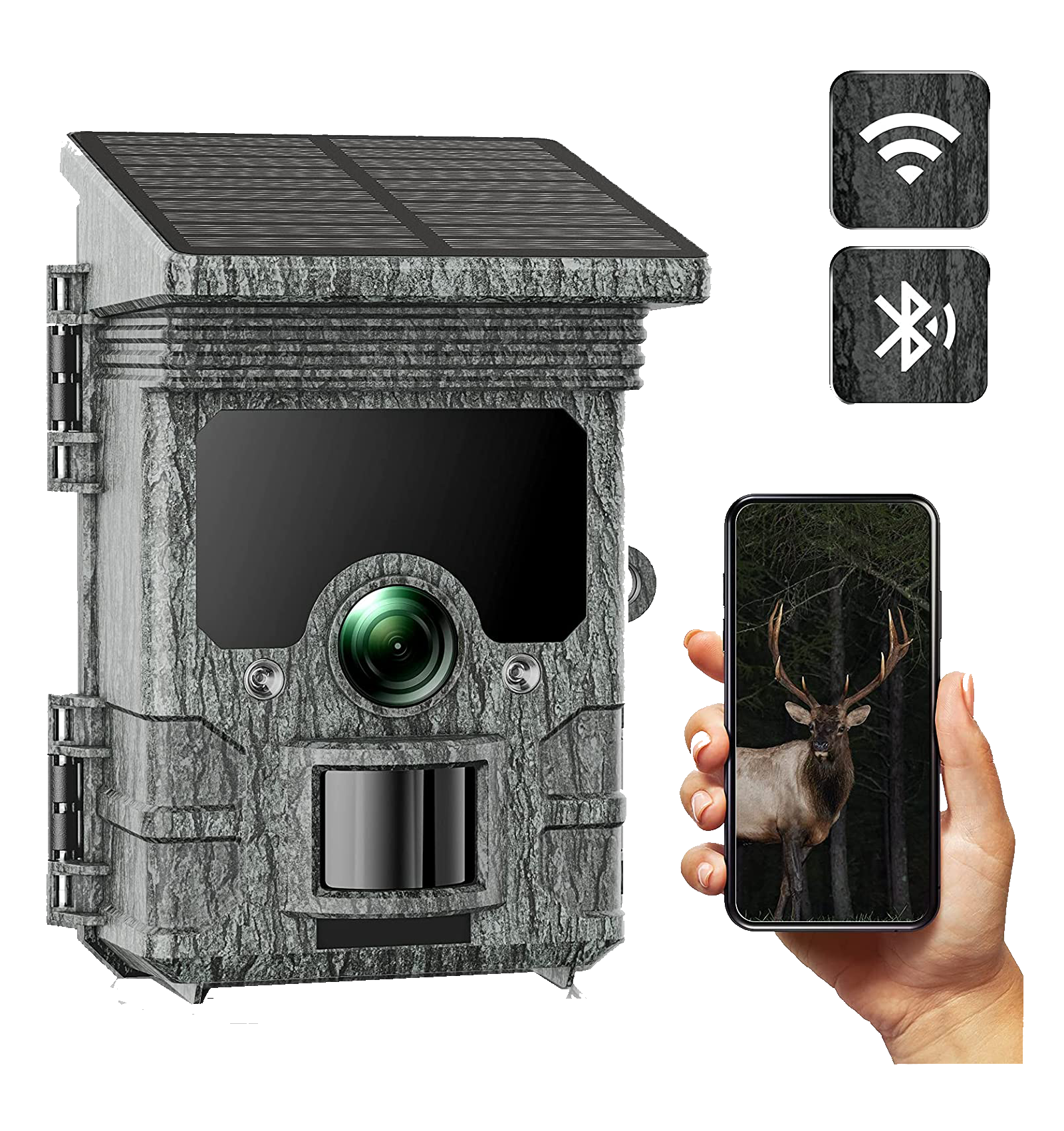 Camouflage Trail Camera EZ-Solar Wifi | www.lightgear.gr