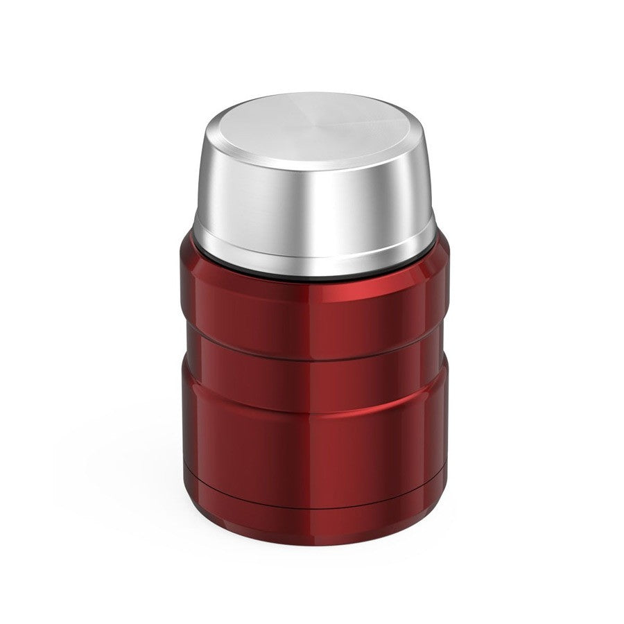 Ανοξείδωτο Θερμός Φαγητού Thermos King 470ml Κόκκινο | www.lightgear.gr