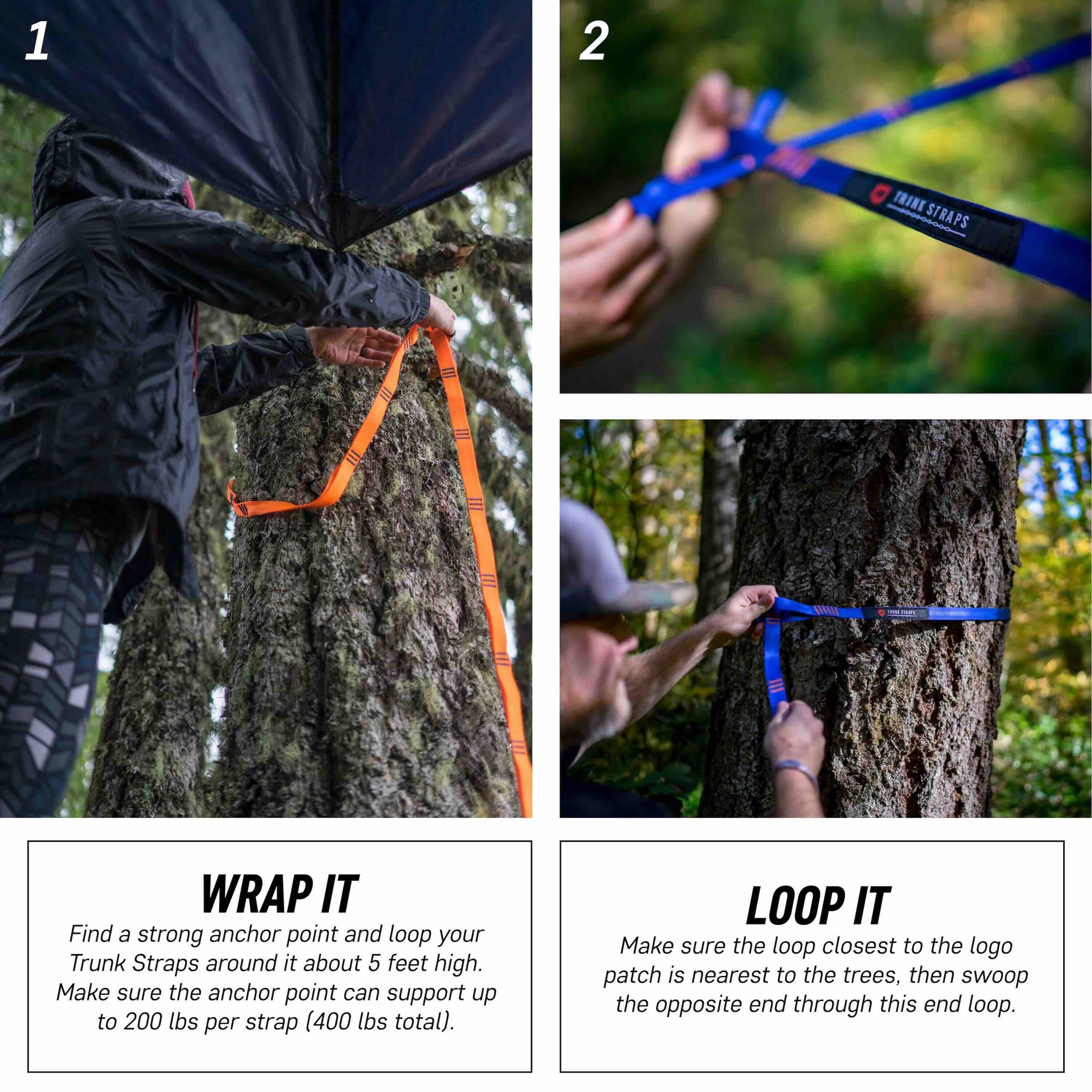 Ιμάντες Αιώρας Grand Trunk Suspension Straps (green) | www.lightgear.gr