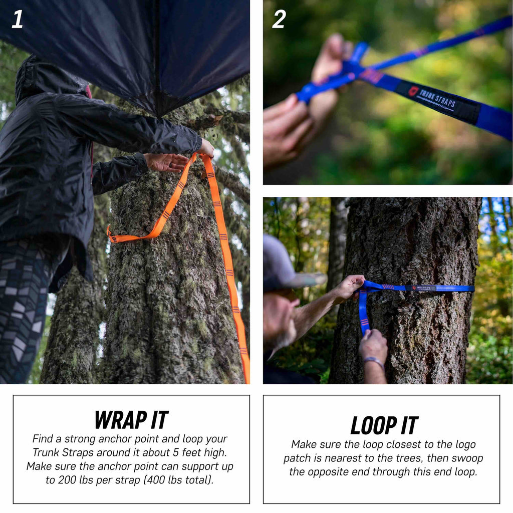 Ιμάντες Αιώρας Grand Trunk Suspension Straps (orange) | www.lightgear.gr