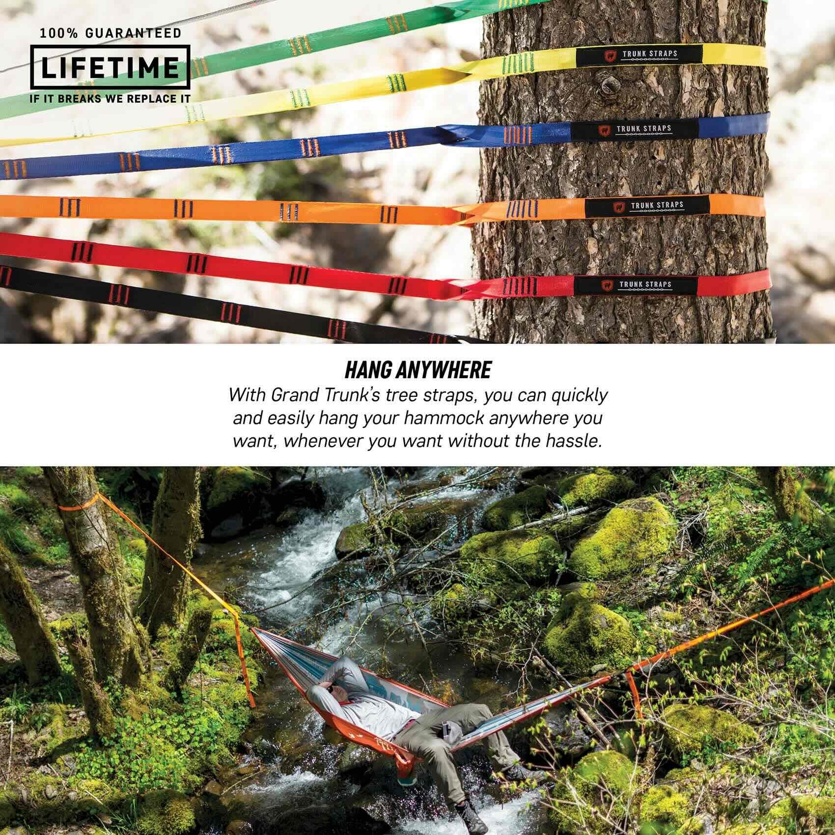 Ιμάντες Αιώρας Grand Trunk Suspension Straps (orange) | www.lightgear.gr