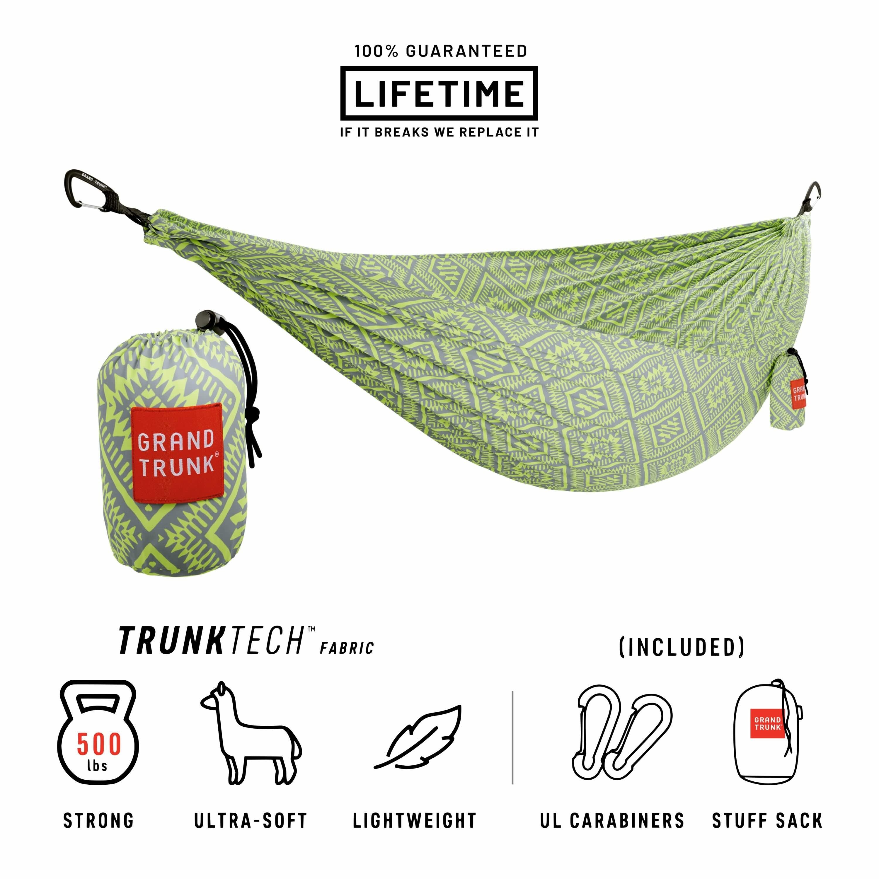 Διπλή Αιώρα Grand Trunk TrunkTech (green mamba) | www.lightgear.gr