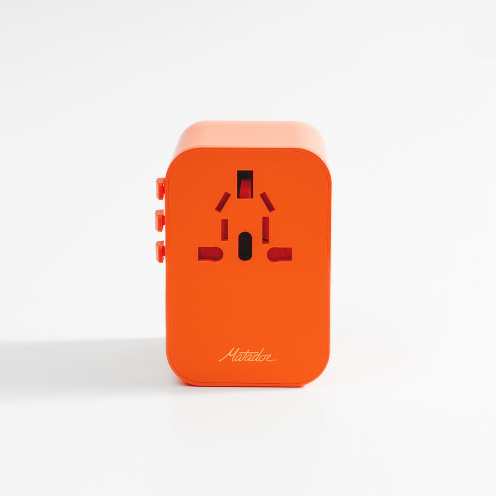 Αντάπτορας Ταξιδιού Matador Global Travel Adapter  (orange) | www.lightgear.gr