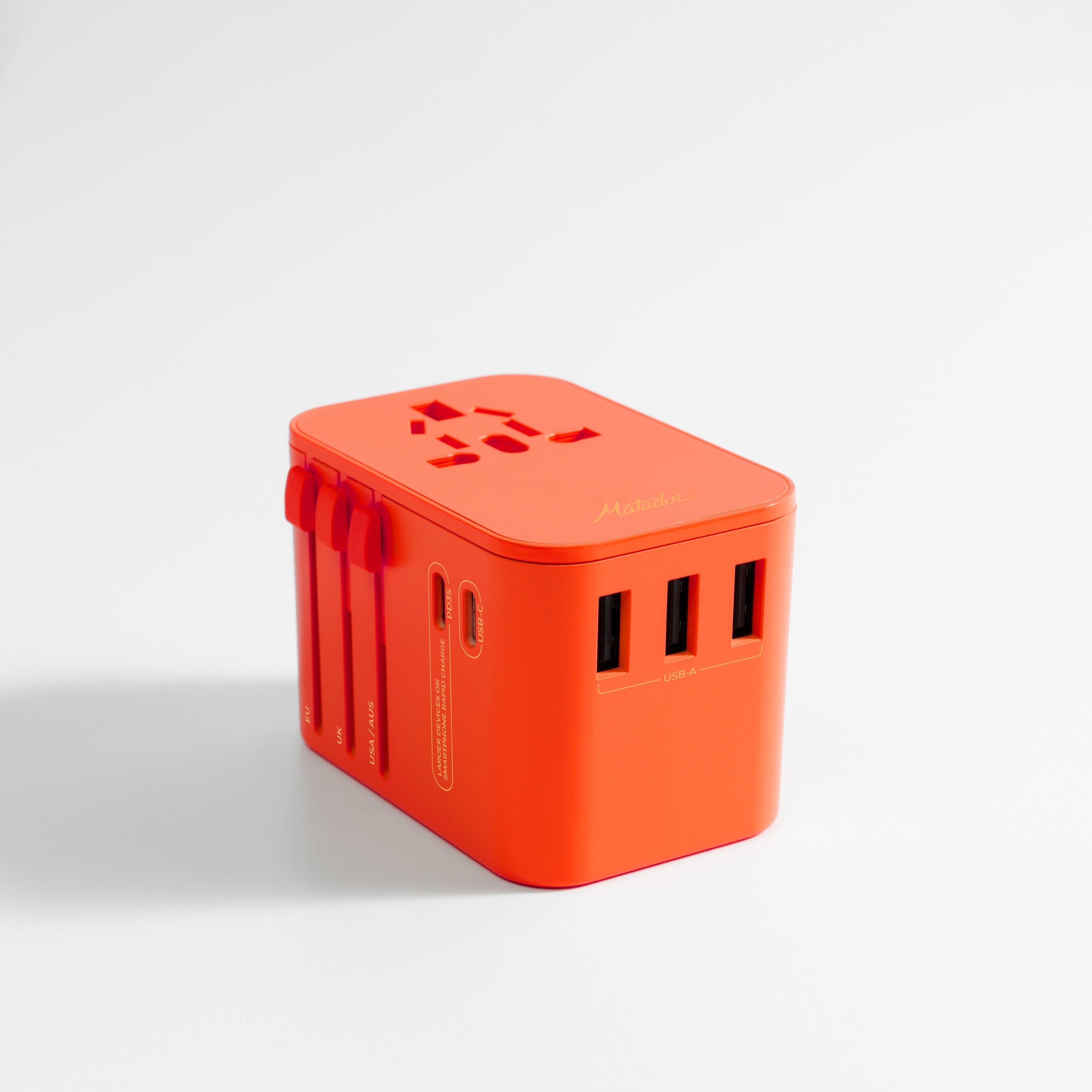 Αντάπτορας Ταξιδιού Matador Global Travel Adapter  (orange) | www.lightgear.gr