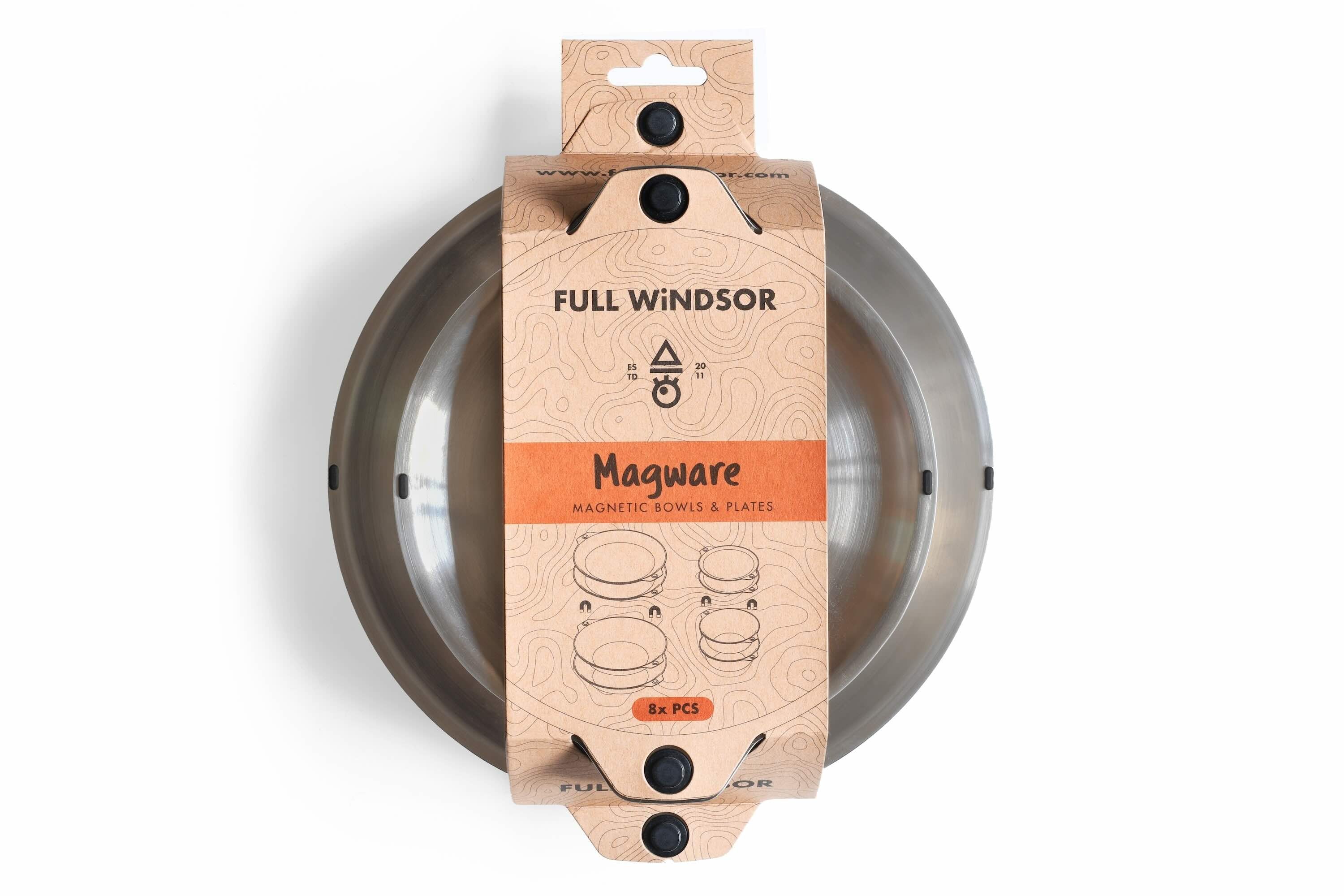Μαγνητικό Μπολ-Πιάτο Full-Windsor Magware Bowls-plates (διπλό σετ) | www.lightgear.gr