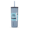 Ανοξείδωτο Παγούρι Με Φίλτρο Νερού Lifestraw Go Steel Tumbler 500ml (icelandic Blue) | www.lightgear.gr