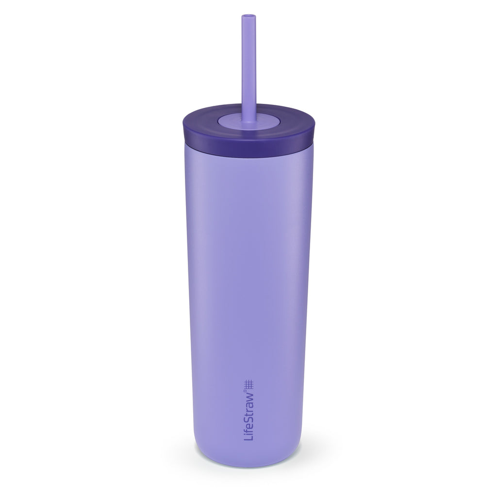Ανοξείδωτο Παγούρι Με Φίλτρο Νερού Lifestraw Go Steel Tumbler 500ml (thistle Purple) | www.lightgear.gr