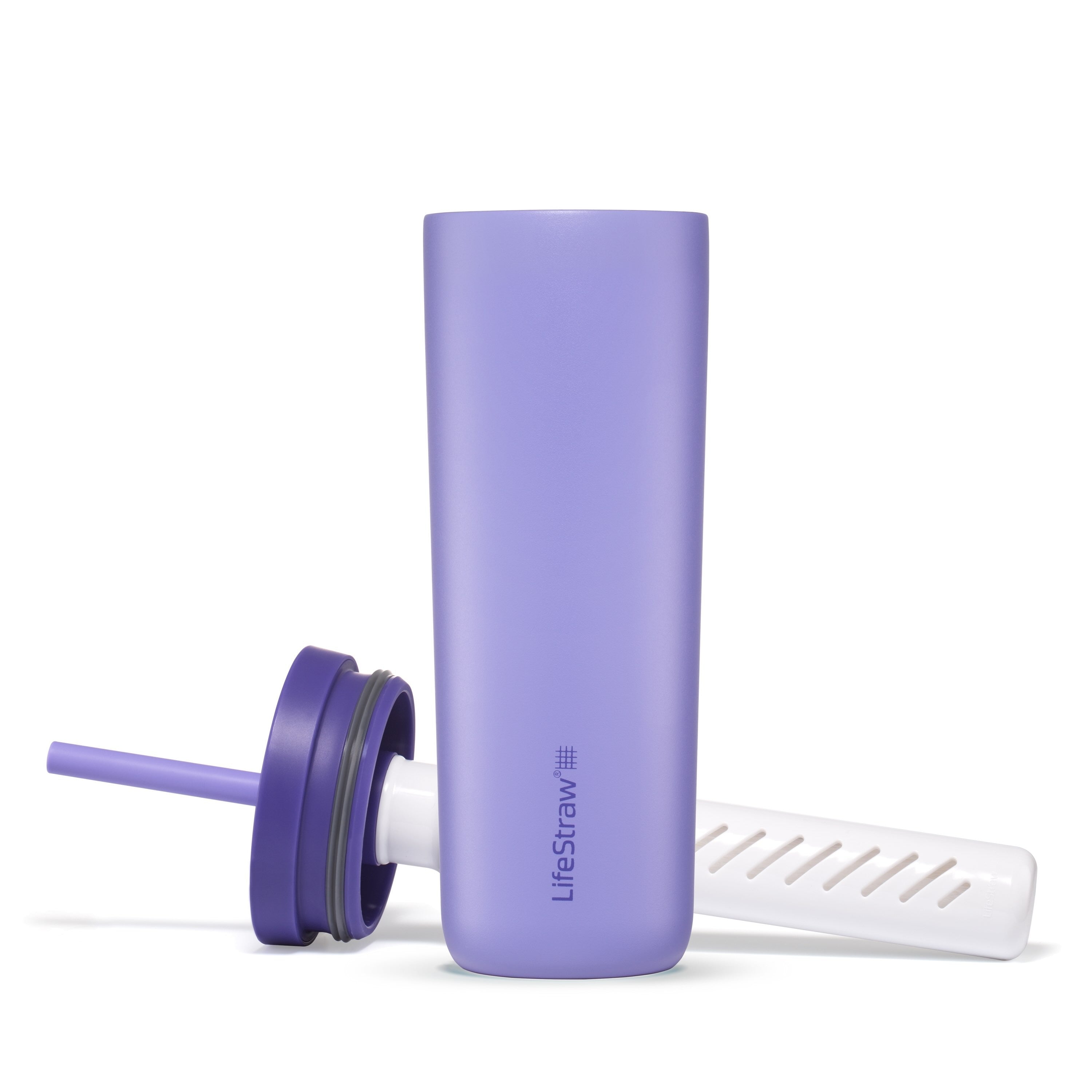 Ανοξείδωτο Παγούρι Με Φίλτρο Νερού Lifestraw Go Steel Tumbler 500ml (thistle Purple) | www.lightgear.gr