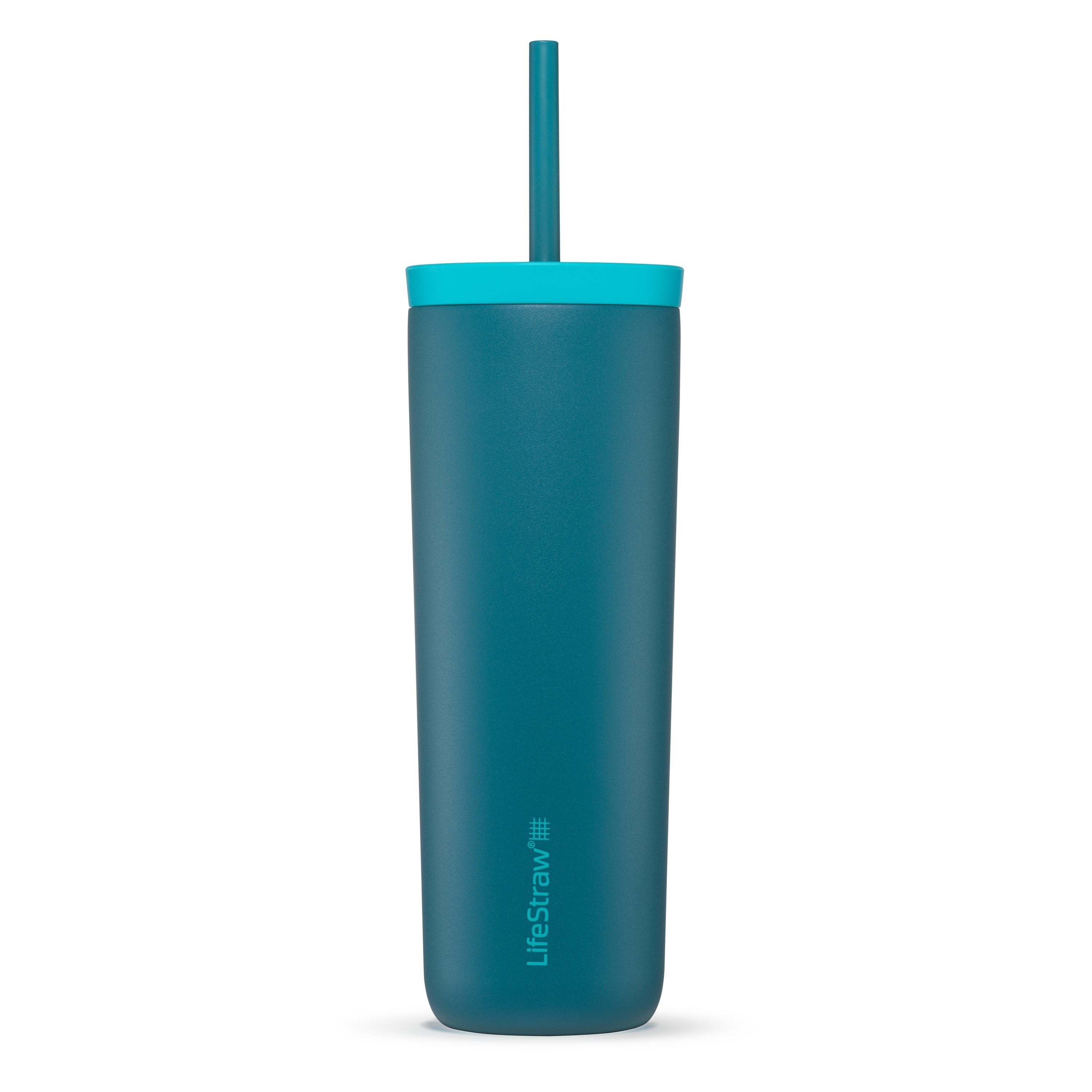 Ανοξείδωτο Παγούρι Με Φίλτρο Νερού Lifestraw Go Steel Tumbler 500ml (laguna Teal) | www.lightgear.gr