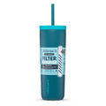 Ανοξείδωτο Παγούρι Με Φίλτρο Νερού Lifestraw Go Steel Tumbler 500ml (laguna Teal) | www.lightgear.gr