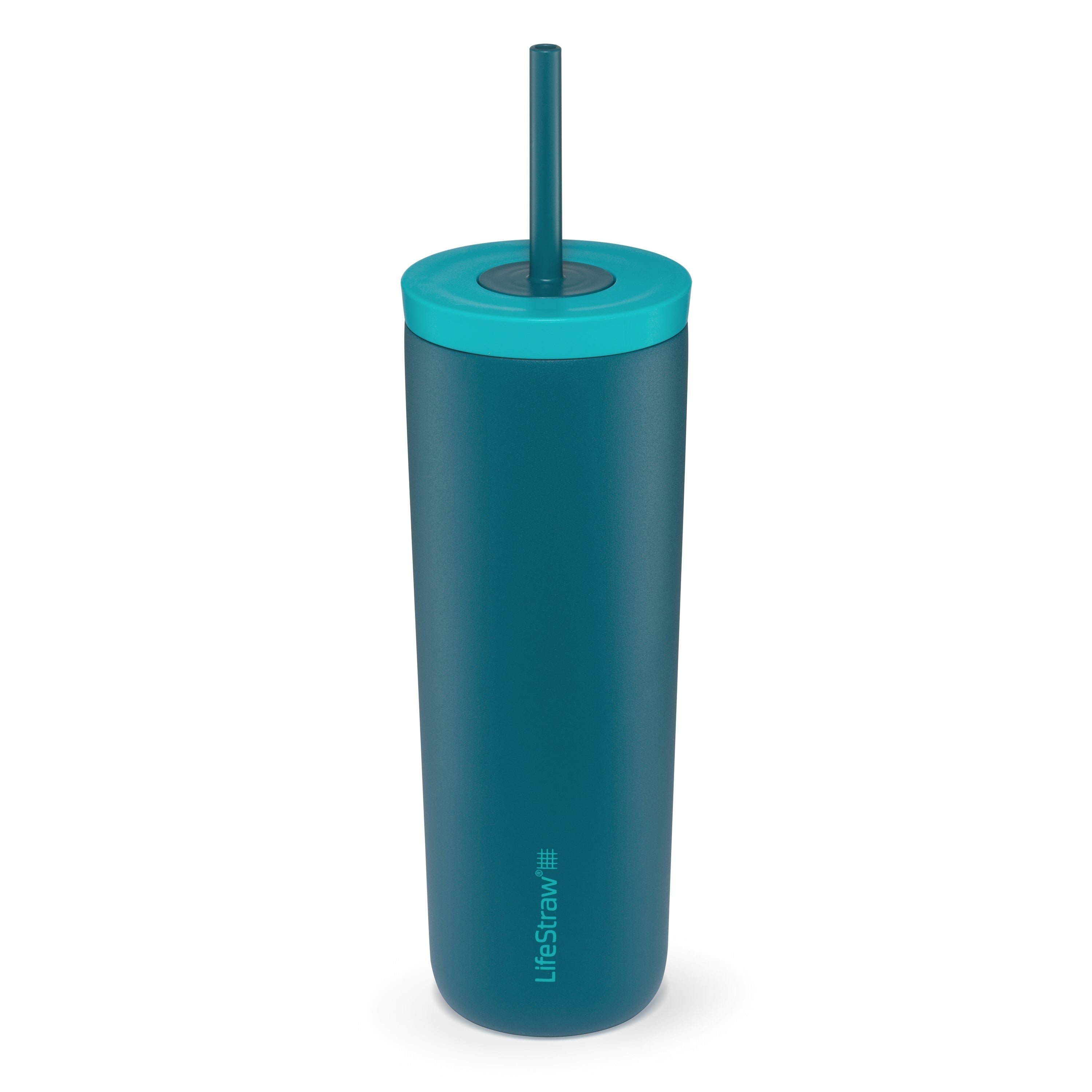 Ανοξείδωτο Παγούρι Με Φίλτρο Νερού Lifestraw Go Steel Tumbler 500ml (laguna Teal) | www.lightgear.gr