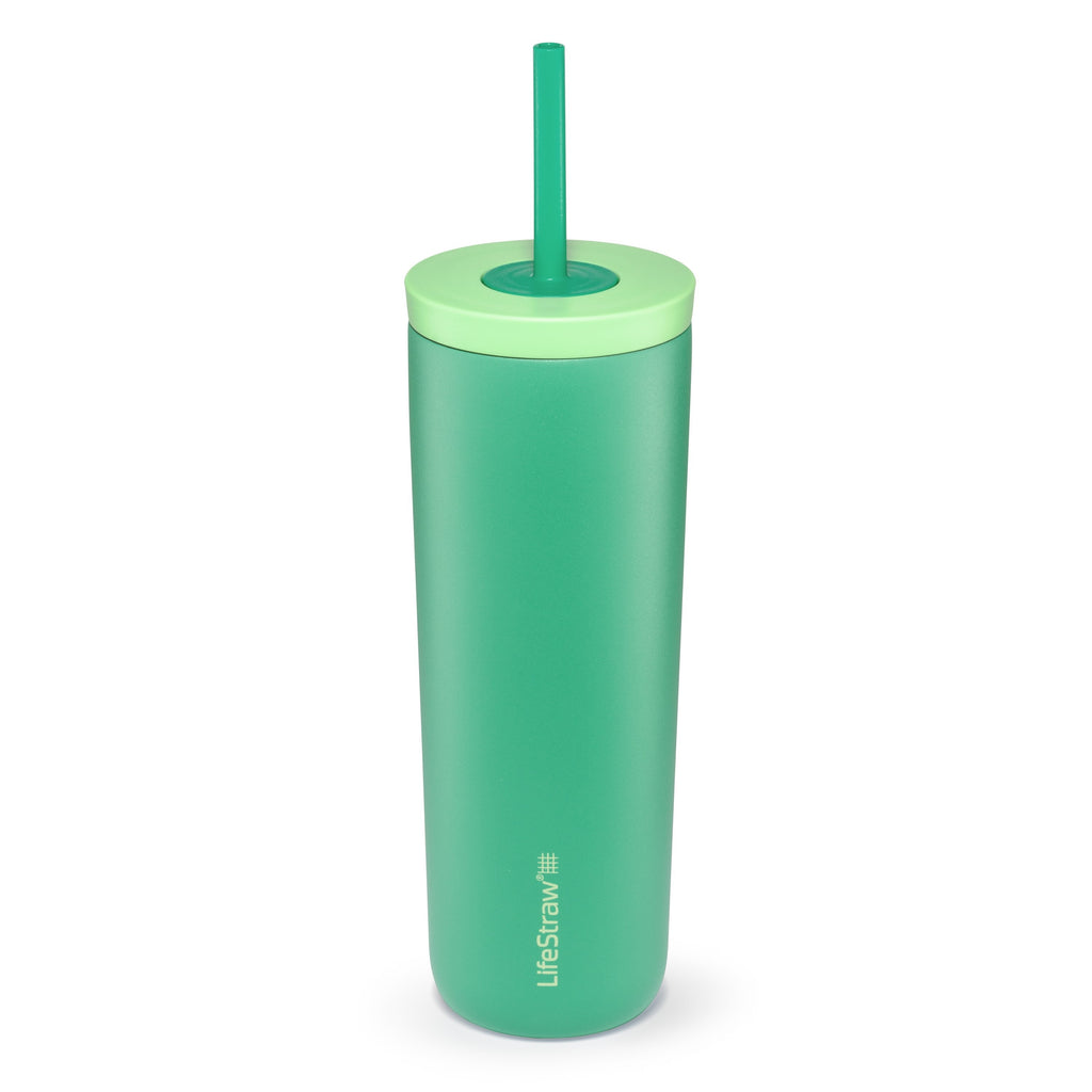 Ανοξείδωτο Παγούρι Με Φίλτρο Νερού Lifestraw Go Steel Tumbler 500ml (cactus Green) | www.lightgear.gr