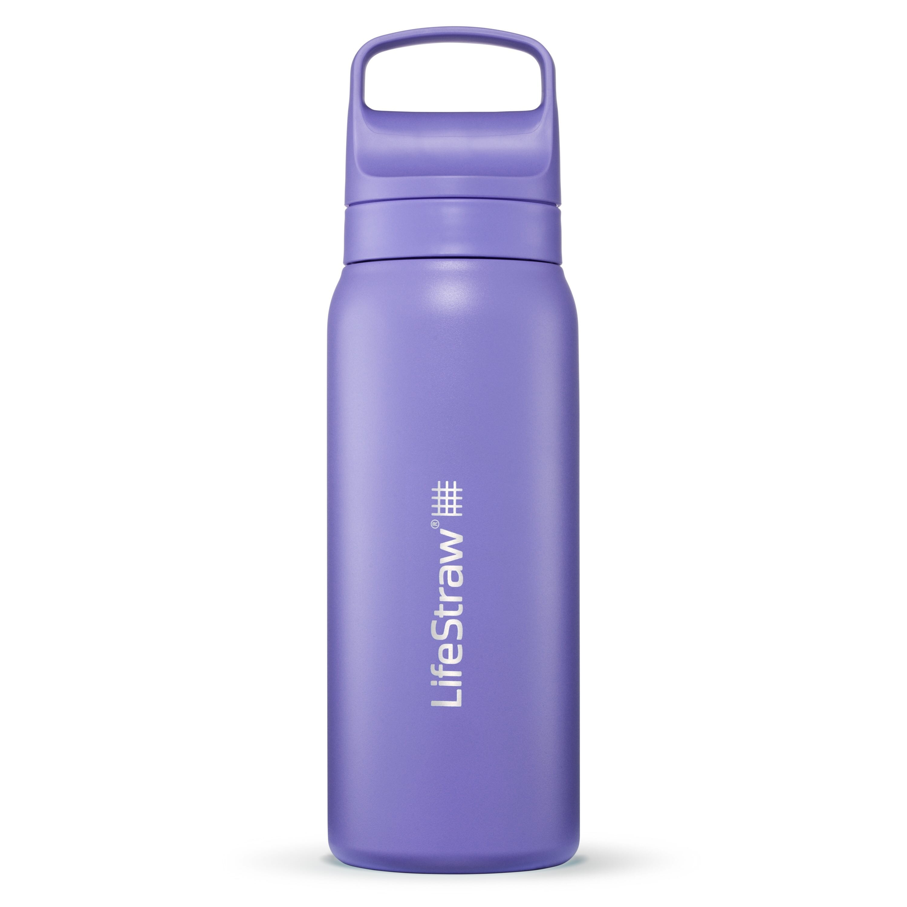 Ανοξείδωτο Παγούρι Με Φίλτρο Νερού Lifestraw Go Steel 700ml (thistle Purple) | www.lightgear.gr