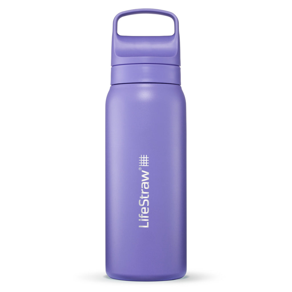 Ανοξείδωτο Παγούρι Με Φίλτρο Νερού Lifestraw Go Steel 700ml (thistle Purple) | www.lightgear.gr