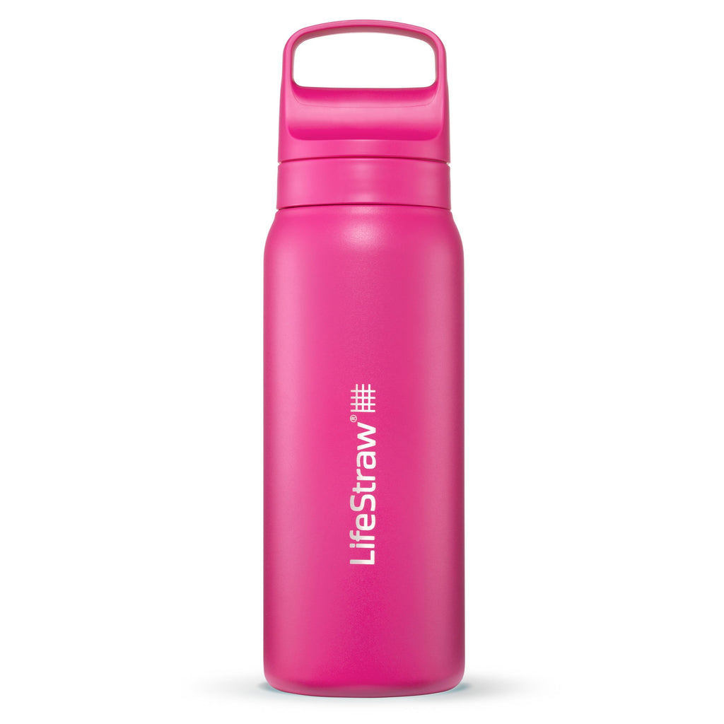 Ανοξείδωτο Παγούρι Με Φίλτρο Νερού Lifestraw Go Steel 700ml (orchid Pink) | www.lightgear.gr
