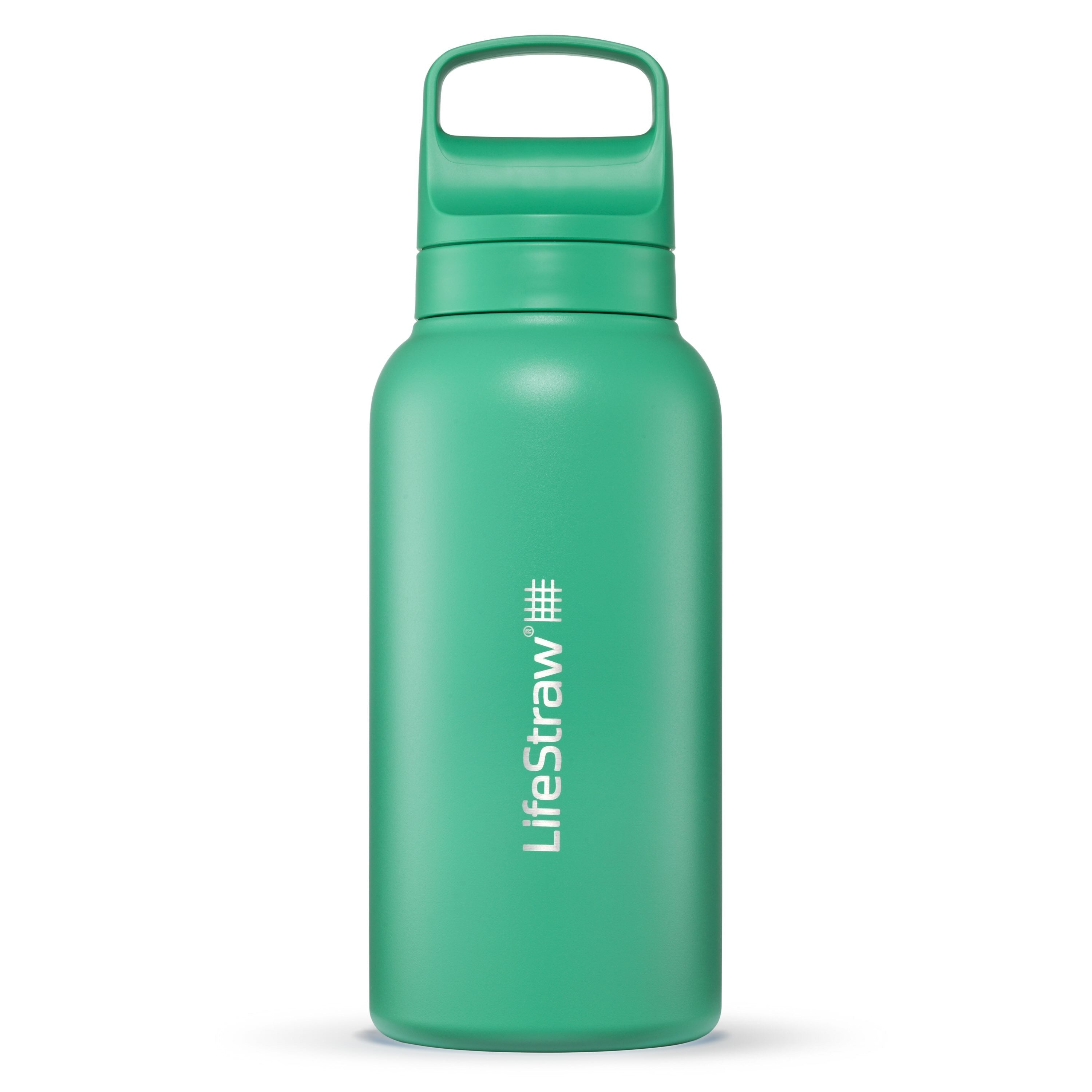 Ανοξείδωτο Παγούρι Με Φίλτρο Νερού Lifestraw Go Steel 1000ml (cactus Green) | www.lightgear.gr