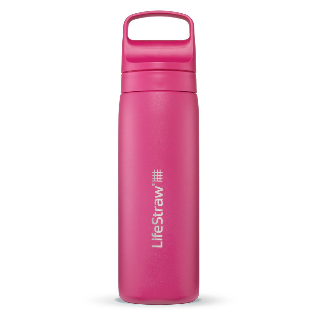 Ανοξείδωτο Παγούρι Με Φίλτρο Νερού Lifestraw Go Steel 500ml (orchid Pink) | www.lightgear.gr