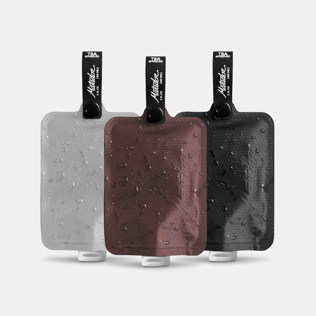 Αδιάβροχο Δοχείο Ταξιδιού Matador Flatpak Toiletry Bottle 3τεμ | www.lightgear.gr