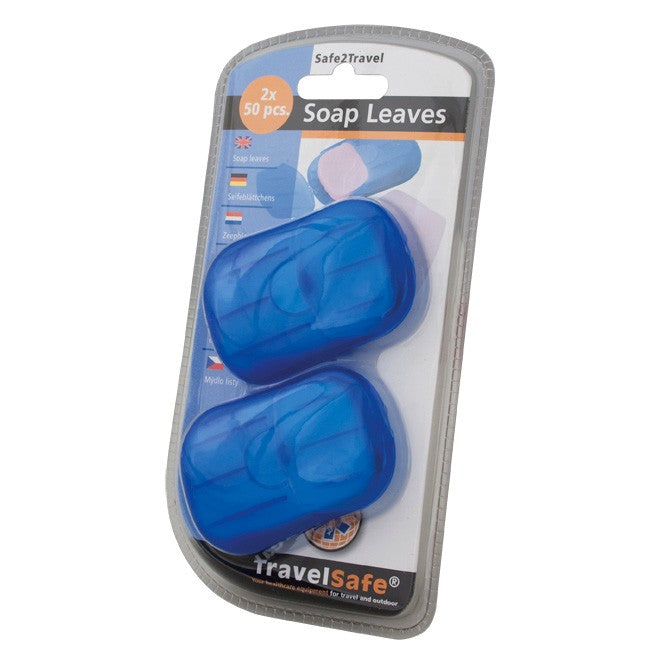 Σαπούνι Σε Φύλλα Travelsafe Soap Leaves 100 Τμχ | www.lightgear.gr