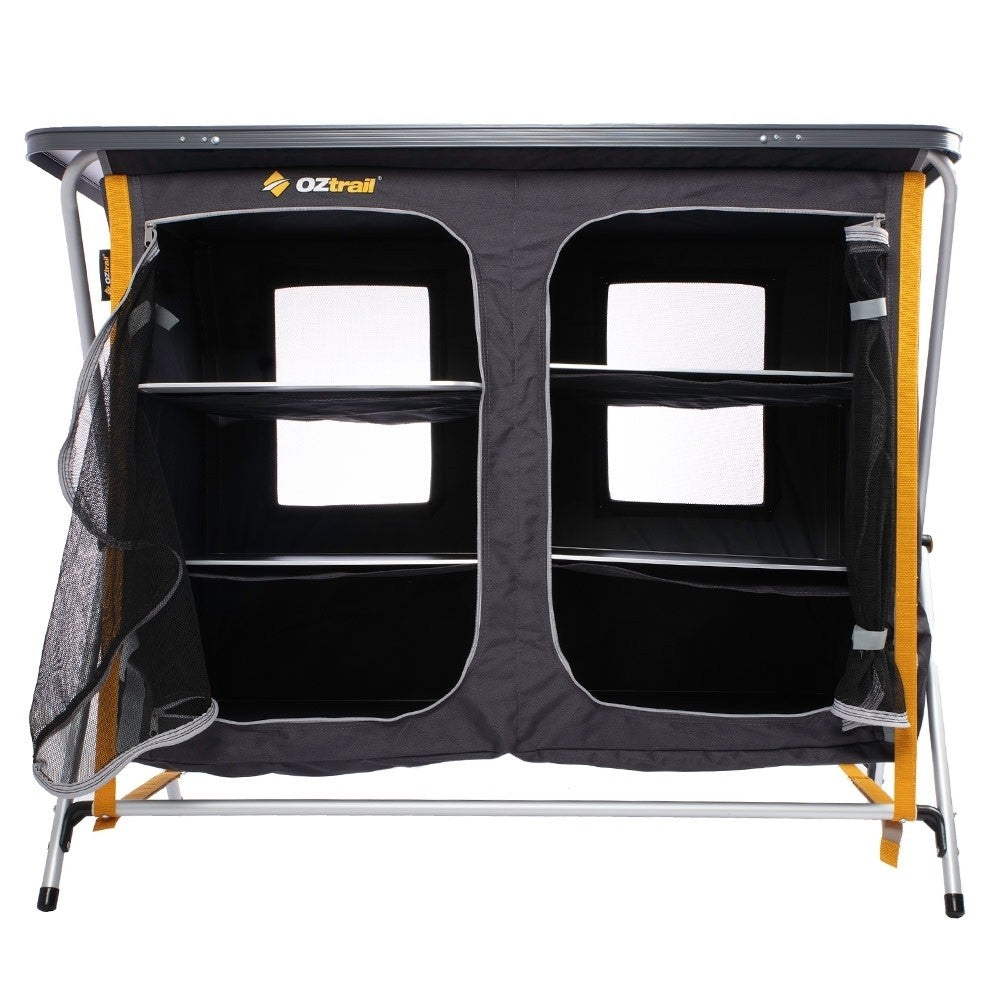 Ραφιέρα Πτυσσόμενη Oztrail Deluxe Folding 3 Shelf Double Cupboard | www.lightgear.gr
