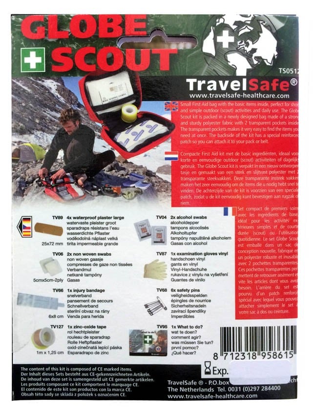 Φαρμακείο Φορητό Travelsafe Globe Kit Scout | www.lightgear.gr