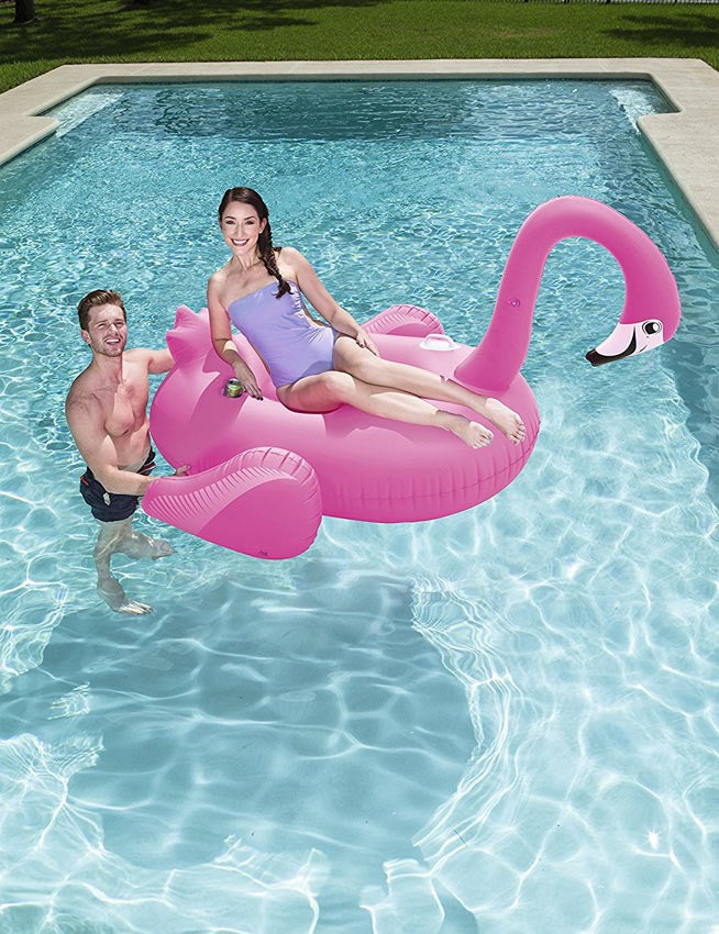 Φουσκωτό Παιχνίδι Πισίνας Για Ενήλικες Bestway Supersized Flamingo 175x173 cm | www.lightgear.gr