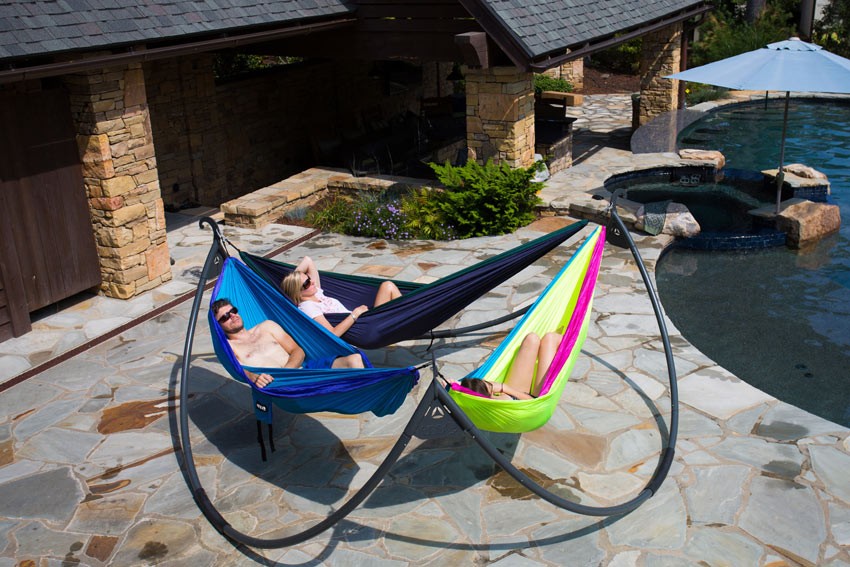Βάση Αιώρας Τριπλή Πτυσσόμενη Eno Pod Triple Hammock Stand | www.lightgear.gr