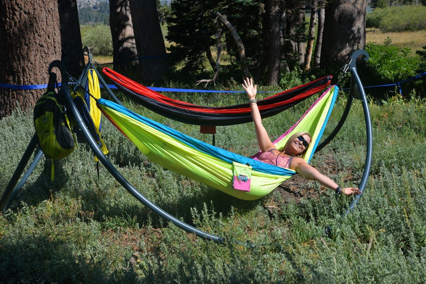 Βάση Αιώρας Τριπλή Πτυσσόμενη Eno Pod Triple Hammock Stand | www.lightgear.gr