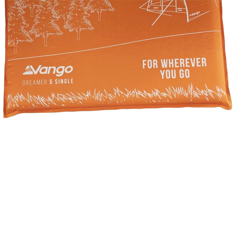 Αυτοφούσκωτο Στρώμα Ύπνου Μονό 183 X 63 X 5 cm Vango Dreamer 5 | www.lightgear.gr