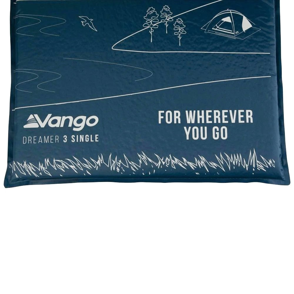 Αυτοφούσκωτο Στρώμα Ύπνου Μονό 183 X 51 X 3 Cm Vango Dreamer 3 | www.lightgear.gr