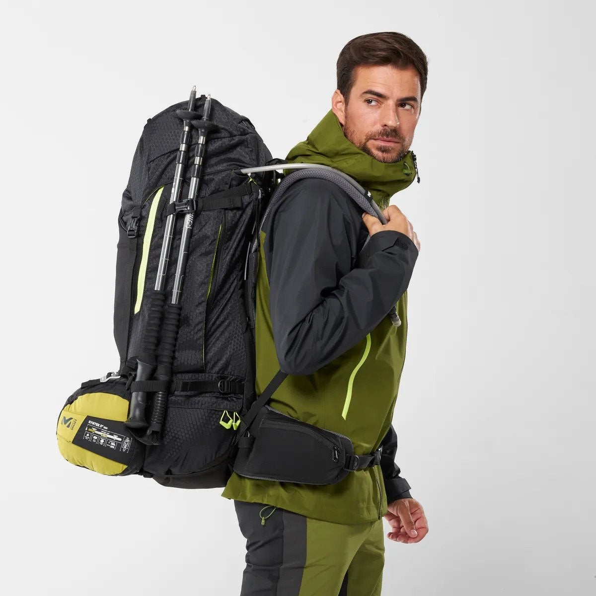 Ορειβατικό Σακίδιο Millet Ubic 60+10 Black | www.lightgear.gr