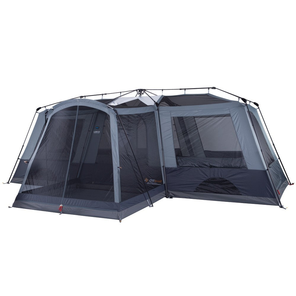 Αυτόματη Σκηνή 12 Ατόμων 600 X 220/180 X 200(ύψος) Cm Oztrail Fast Frame Lumos 12p | www.lightgear.gr