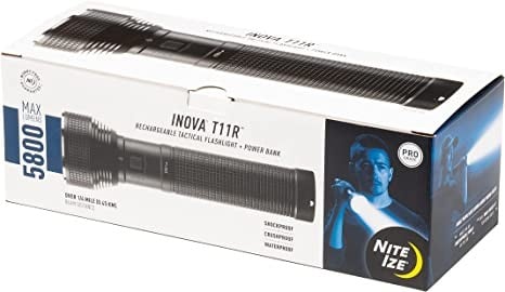 Φακός Επαναφορτιζόμενος Nite Ize Inova T11r | www.lightgear.gr
