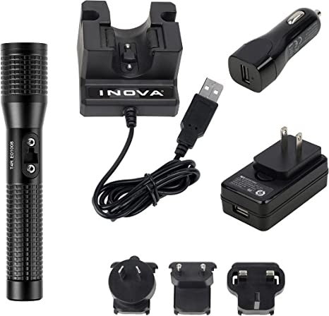 Επαναφορτιζόμενος Φακός Χειρός Nite Ize Inova T4r | www.lightgear.gr