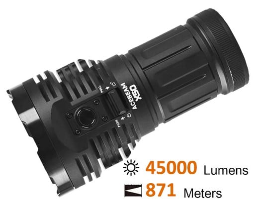 Φακός Μεγάλης Ισχύος Acebeam 2,0 Built-In Battery | www.lightgear.gr