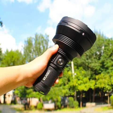 Φακός Μεγάλης Ισχύος Acebeam K75 +Battery | www.lightgear.gr