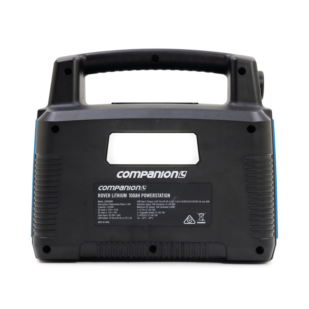 Φορητός Σταθμός Φόρτισης Companion Rover 100 Lithium | www.lightgear.gr