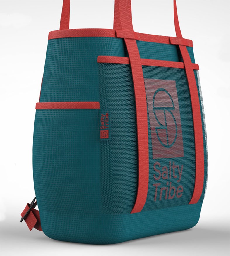 Τσάντα Παραλίας Jobe Beach Tote Salty Tribe 45x40x21 cm | www.lightgear.gr