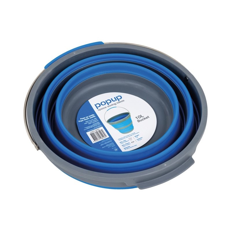 Κουβάς Πτυσσόμενος Pop Up Bucket 10lt | www.lightgear.gr