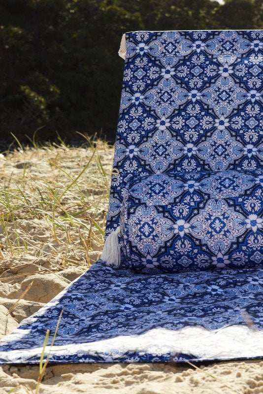 Τσάντα Παραλίας Oztrail Bells Beach Blue Palm Club 80x34x36 cm | www.lightgear.gr