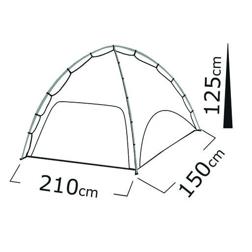 Σκηνή Παραλίας Salty Tribe Arawak Beach Tent 210x150x125cm | www.lightgear.gr