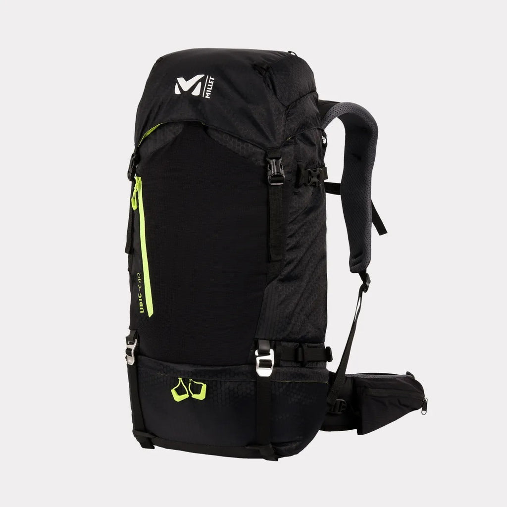 Ορειβατικό Σακίδιο Millet Ubic 40 Μαύρο | www.lightgear.gr