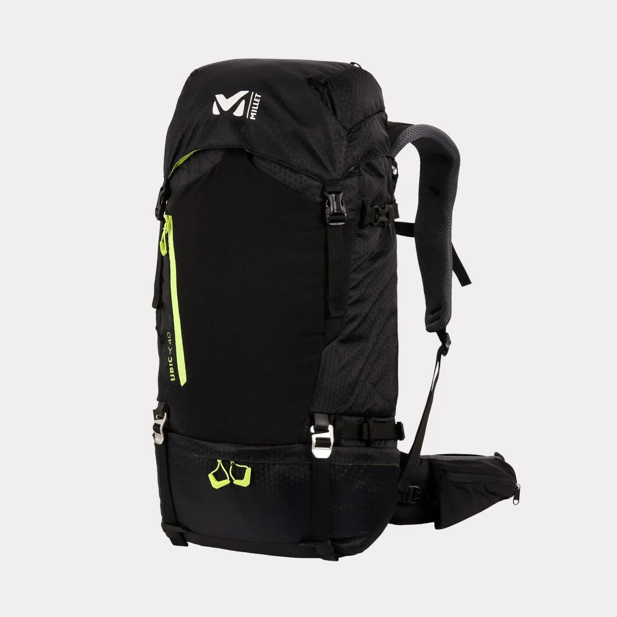 Ορειβατικό Σακίδιο Millet Ubic 40 Μαύρο | www.lightgear.gr