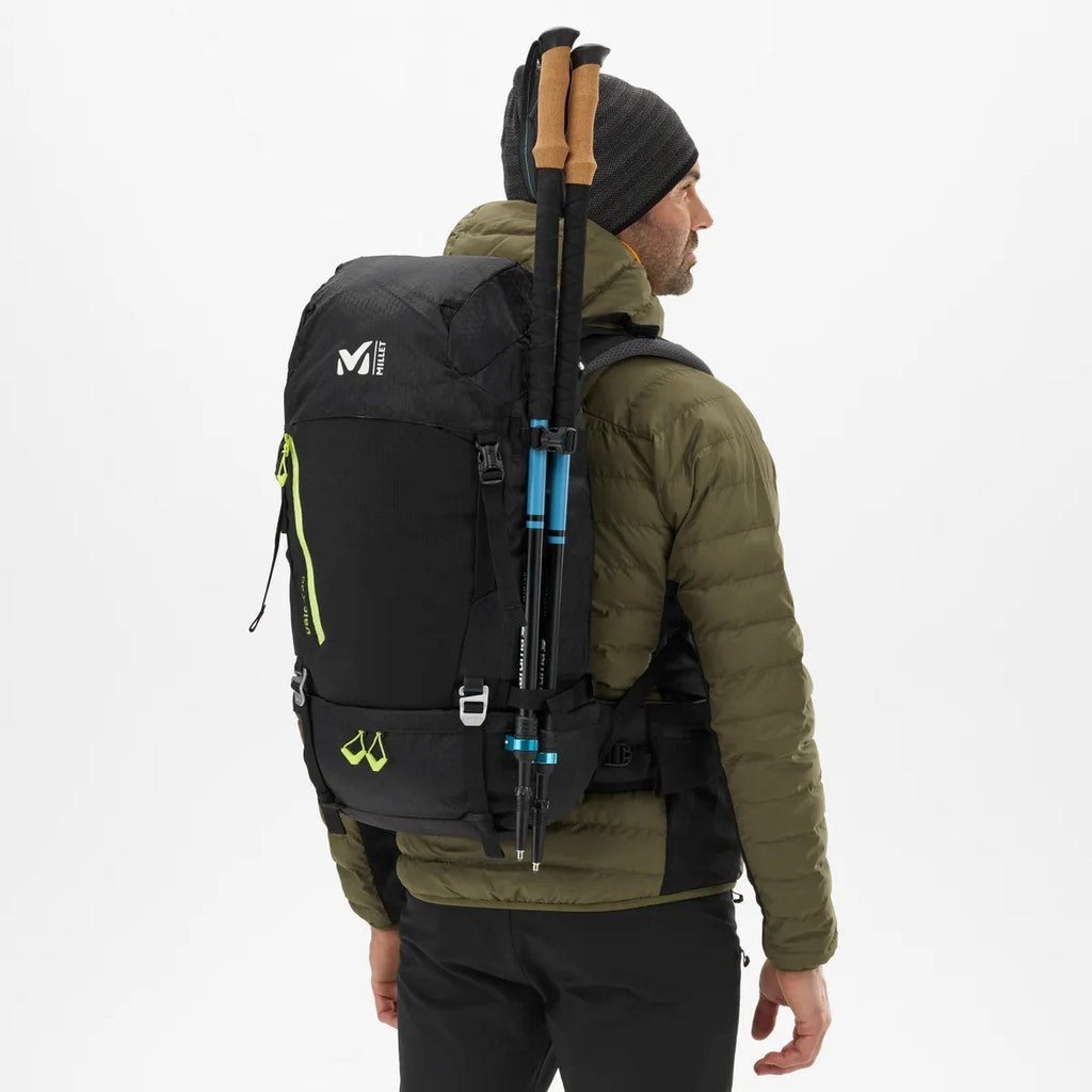 Ορειβατικό Σακίδιο Millet Ubic 40 Μαύρο | www.lightgear.gr