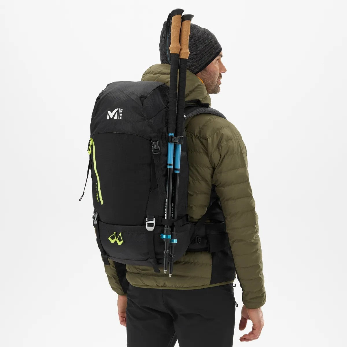Ορειβατικό Σακίδιο Millet Ubic 40 Μαύρο | www.lightgear.gr