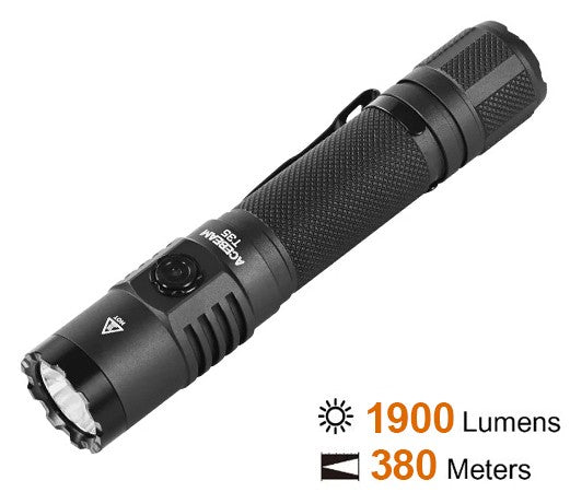 Επιχειρησιακός Φακός Acebeam Compact + Battery | www.lightgear.gr